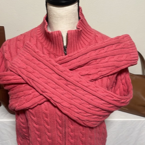 Full Zip Front Sweater - Picture 4 of 9